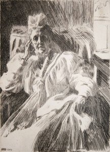 Queen Sofia by Anders Leonard Zorn